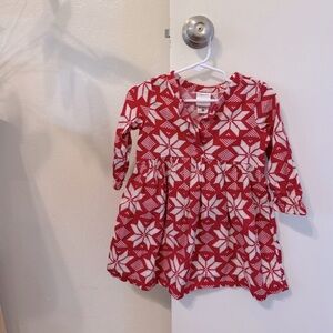 Hanna Anderson Nordic Snowflake Holiday Dress 2T